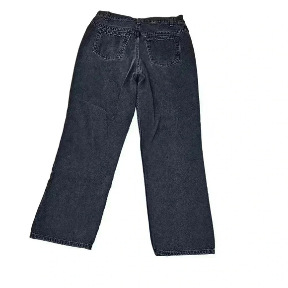 Vintage LA Blues Women's Size 10 Black High Rise Relax Fit 90s Jeans - Picture 2 of 9